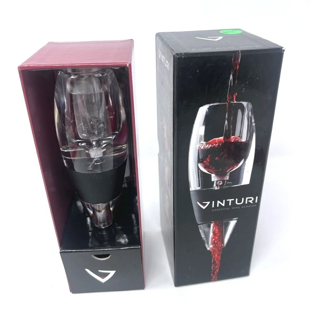 Vinturi Essential Red Wine Aerator Pourer w/ Original Box New In Box Glass Taste